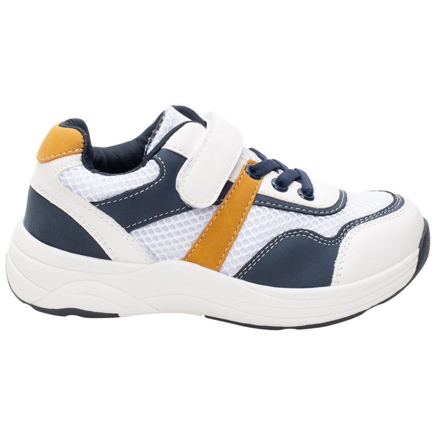 Baskets de sport en mesh à lacets et scratch  Additional Baskets de sport en mesh à lacets et scratch