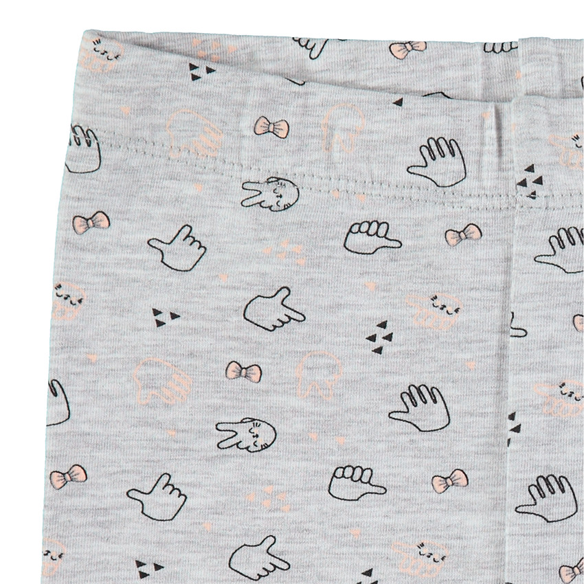 Leggings de punto con estampado all-over  Additional Leggings de punto con estampado all-over